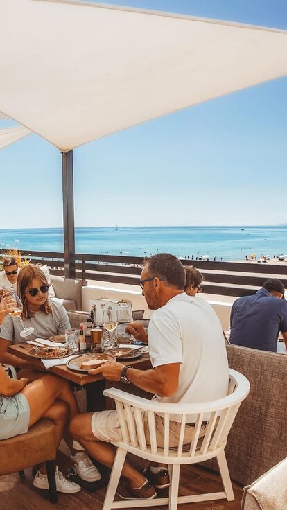 Restaurant à Canet-en-Roussillon, face à la mer